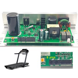 MC1648DLS 386763 Treadmill Motor Controller ZC0549 Black Sockets Old Model 8 Pins Treadmill Control Board 50W Compatible with Icon Proform Treadmill