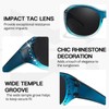 Myiaur Pack of 2 Polarised Sunglasses for Glasses Wearers Women