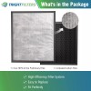 PURISYSTEMS LV-PUR131 Filter Replacement, H13 True HEPA Filter, Activated Carbon