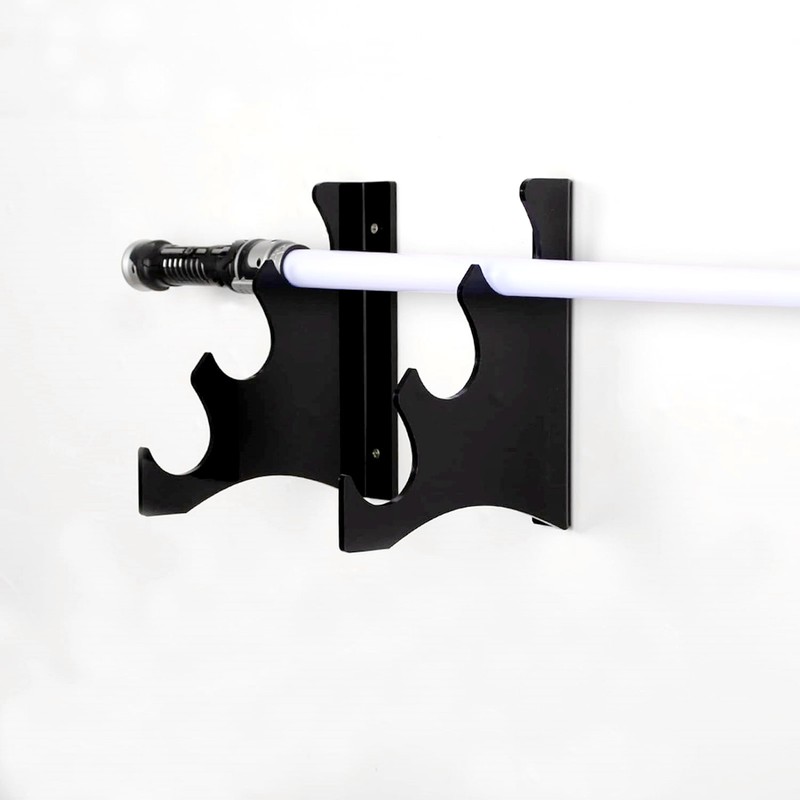 Sword Hanger Display Holder Acrylic Wall Mounted 3 Layers Sword