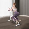 Ab Machine Home Gym, Foldable Core Abdominal Exercise Machine, Women