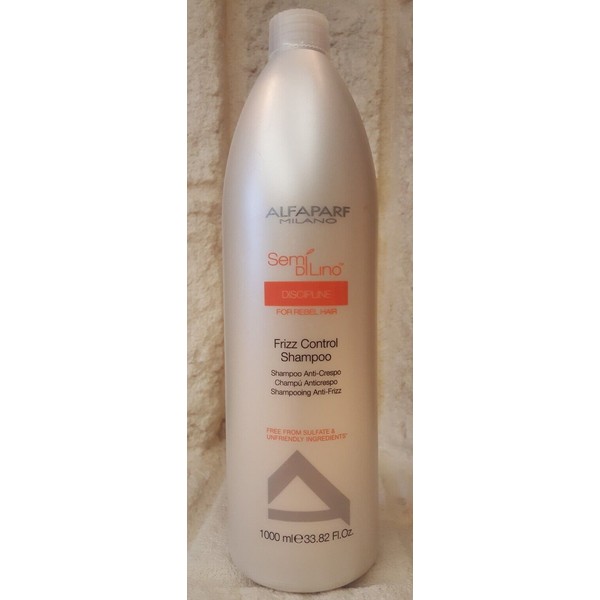 Alfaparf Semi Di Lino Discipline Frizz Control Shampoo, 33.82 oz