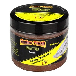 Fishing Tackle Max Unisex - Adult 10C7320311C10 AMIN-Flash Sturgeon Dough Pellet Basic Price: 29.75 €/kg, Colourful, Normal