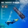 Trustfire DF006 Dive Light - 2300 Lumen Underwater Flashlight, 100