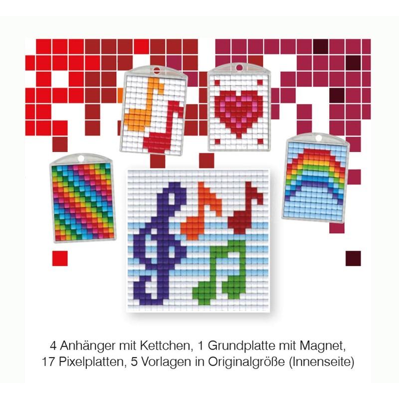 Pracht Creatives Hobby Pixel Fun Craft Set, Colourful
