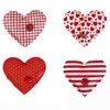12 x Pocket Warmers Heart in Four Models Assorted -