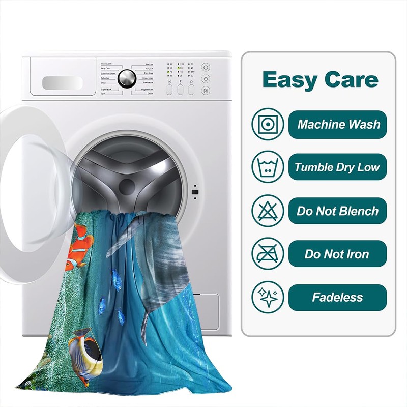 Zomer Beach Towel 70 x 140 cm, Printed Microfibre Bath