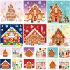 Make A Gingerbread House Stickers Christmas Stickers for Kids Holiday