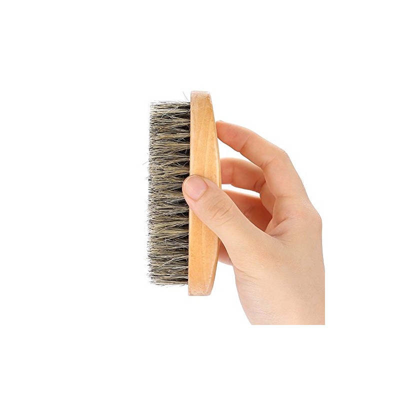 Kit Cuidado Barba Hombres Aseo Bigote Ovalado Peine Limpieza Ayuda