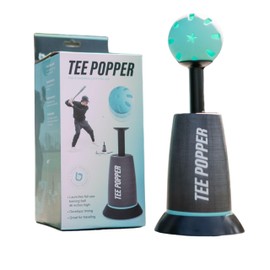 Bandit Sports Tee Popper, Glass Infused Nylon Strength for Long-Lasting Hitting Tee for Perfect Swings, Baseball Training for Practicing Hitting Without a Pitcher (Ball not Included)