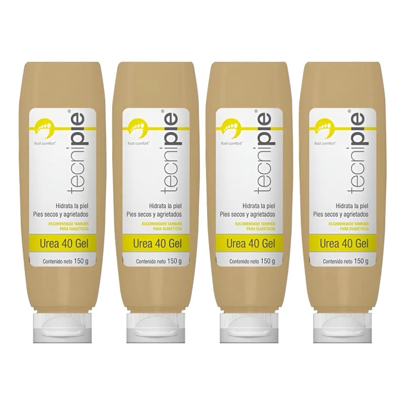 Kit 4 Urea 40 Para Pies Gel Hidratante Y Suavizante