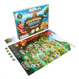 Baby Dinosaur Rescue Board Game - Cooperative Dinosaur Game for Kids Ages 4 and Up - Help The Dinos Race to The Island, Easy to Learn and Great for Family Fun Time
