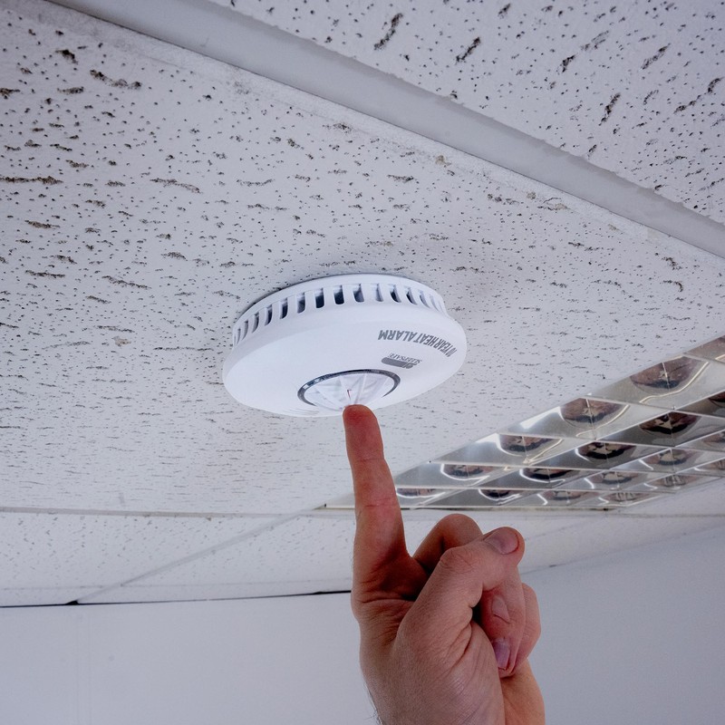 Arctic Hayes HT10L Interlinked Heat Alarm, White