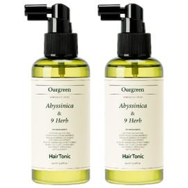 Our Green Abyssinica Nine Herb Hair Loss Hair Tonic, 2, 150ml / 아워그린 아비시니카 나인허브 탈모 헤어 토닉, 2개, 150ml