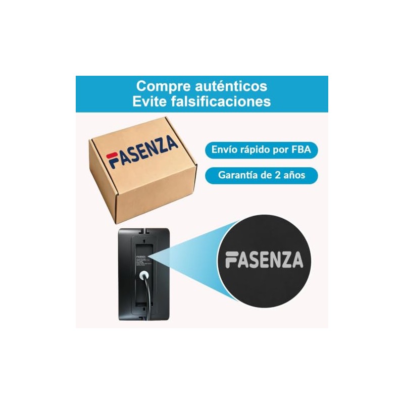 Aplique de Pared LED 800LM 3000K IP65, 4 Pack