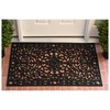 Calloway Mills AZ900222436 Gatsby Rubber Doormat, 24" x 36", Black