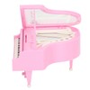 Pink Piano Music Box Small Ballerina Girl Dancing Emulational Pianoforte