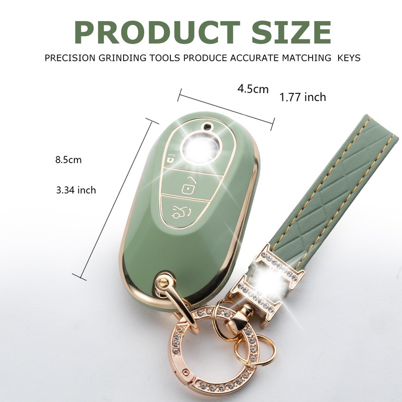 0BT59 Key Fob Cover Case, Keychain Protection for 2020-2024 Maybach