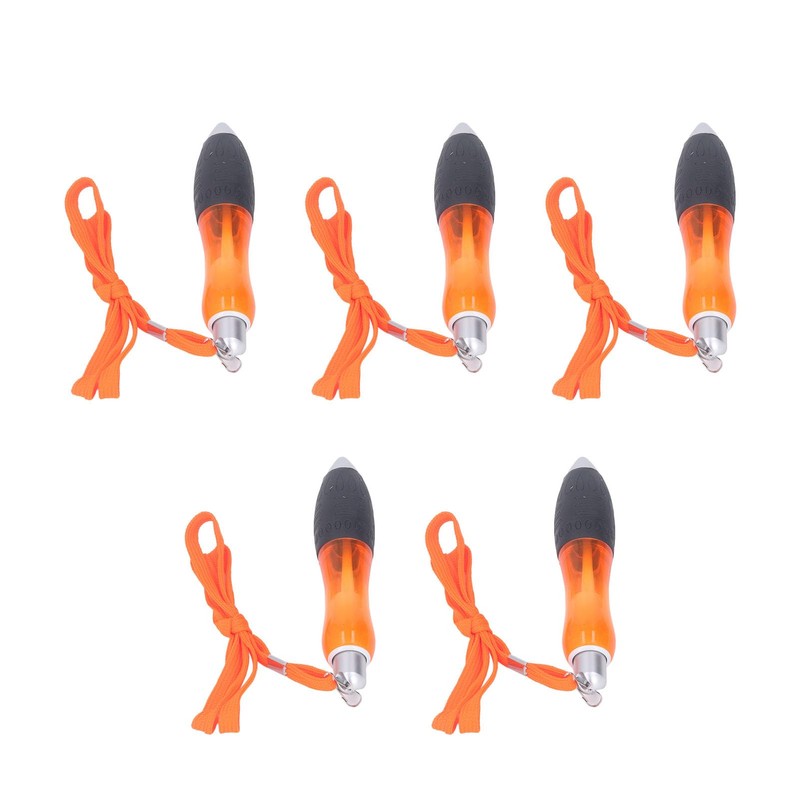 Pack of 5 Fat Heavy Ballpoint Pens, Large Pens with