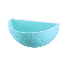 Fudogiken F2600 Wall Hanging Accessory Case, Aqua, Approx. 6.0 x 3.1 x 2.9 inches (15.3 x 8 x 7.3 cm), Quilt Pocket