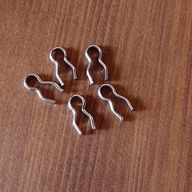 P25 Dedicated Pin Perforated Board for Fixing Hooks, Pegboard, Stainless Steel Lock Pin, For Hole Diameter 0.2 inches (5 mm), Pack of 30