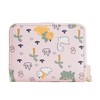 Belsmi Compact Small Leather Wallet, Dinosaur Print, For Women/Girls, Mini