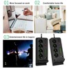 European Power Strip Wireless Charging USB TYPE C 4 Way