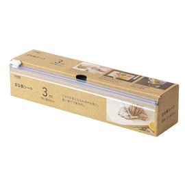 Cainz Cutting Board Sheet Width: Approx. 9.8 x 16.6 ft (25 x 3 m), Disposable and Hygienic, Easy to Cut with One Hand, Cut to Your Favorite Length