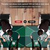 nuveti 63 x 31 Foldable Texas Poker Card Tabletop Layout