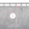 Magnesis White Plastic Curtain Hooks for Door Curtain,Window Curtain,Curtain Header