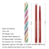 DekRion Eyeliner Pencil, Waterproof Eyeliner Long-lasting, Red-Shine Eyeliner, High-Pigmented Colorful