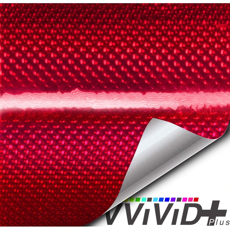 VViViD+ Holographic Weave High-Gloss Vinyl Car Wrap (1.5ft x 5ft,