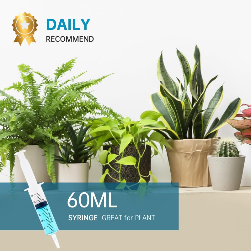 Gufastoe Pack of 12 60 ml Syringes with Protective Caps