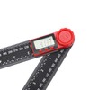 TOPWAY Digital Angle Finder 12 Inch 300mm, Carbon Fibre 0-360°