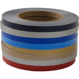 Linear Designs Premium 1/4" X 50' Automotive Pinstripe -Dk Red