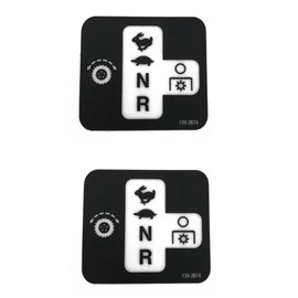 GULUANT 2 Pack Replacement Part # 139-2874 Decal- Right OPC Control for Toro 44409 44410 44410TE 44423 44424 44424TE 44427 44430 44436 44448 44454 44460 Mower Models