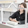 KEDAO Nail Light for Desk Half Moon Light for Nail