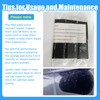 AQUANEAT 6-Pack Pre-Filter Sponge for Aquarium Shrimp Fry Fish Tank