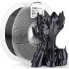 Amolen PLA Silk Basic 3D Printing Filament, 1.75mm:_Shiny Black_US (TO