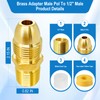 Brass Propane Adapter – Adapter Male POL To 1/2" Male