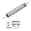 FOCMKEAS Shower Head Extension Arm Extender Stainless Steel 1/2PT Male