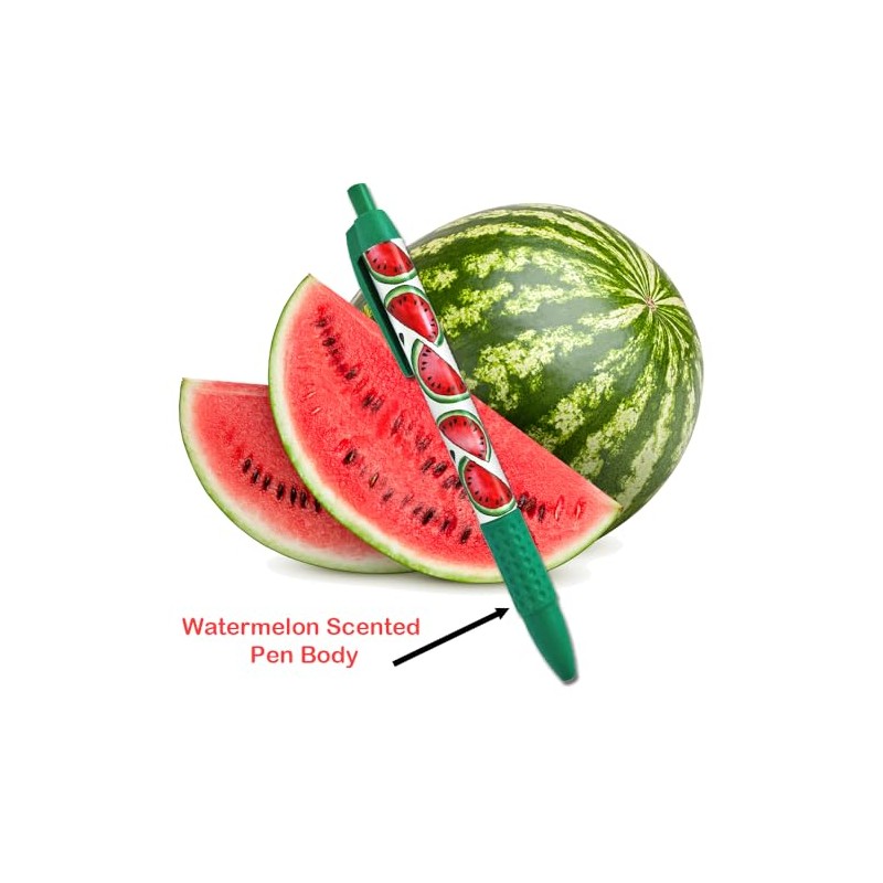 School Badge Store Watermelon Scented Ballpoint Pen