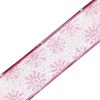 WRAPAHOLIC Christmas Wired Ribbon - 2.5 inch x 25 Yard