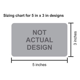 StickerTalk Do Not Play in Cat Litter Magnet, 5 inches by 3 inches