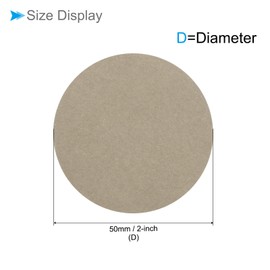 CoCud Hook and Loop Sanding Discs, 2 Inch 50mm Sandpapers 10000 Grit Silicon Carbide Finishing Discs - (Applications: for Wood Metal Drywall), 30 Pieces