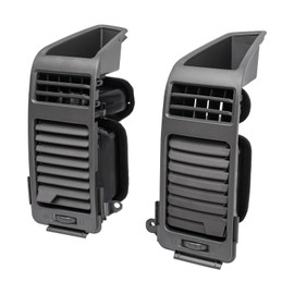 YIYIBYUS AC Air Vent Outlet Panel Grille Assembly for Nissan Titan Armada 2004-2006 Dash Air Vent Front Cover Replacement Left Driver and Right Passenger Side Replaces 68420-9FD0B 68420-7S000