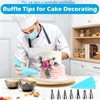 304 Stainless Steel Ruffle Piping Head 9-piece Set