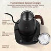 YDDZZM Gooseneck Electric Kettle, Intelligent Temperature Control, Stainless Steel Inner,