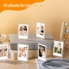 Marspark 15 Pcs 4x2inch Acrylic Photo Frame with Base Acrylic