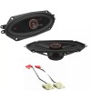 Cerwin Vega 4x10" B-Pillar Speakers for 1982-93 Chevy S-10 &
